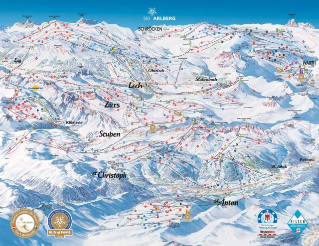 st anton alberg skipass ski sciare 
