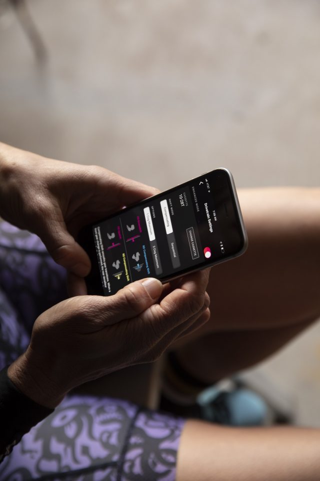 Controllo del sistema tramite app sviluppata per smartphone e tablet