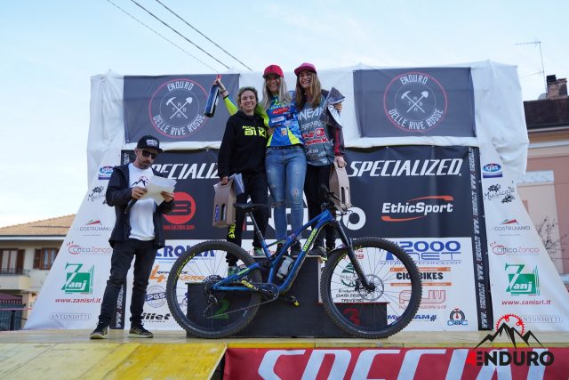 Il podio Open Women: 1^ Chiara Pastore, 2^ Vittoria Spada, 3^ Marta Pastore