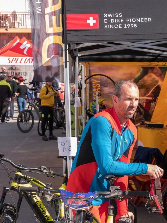 Andrea Bruno presente con le eBike Flyer da lui distribuite