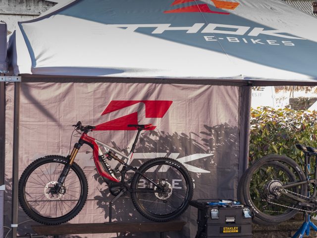 Durati Mig-RR esposta allo stand Thok eBikes