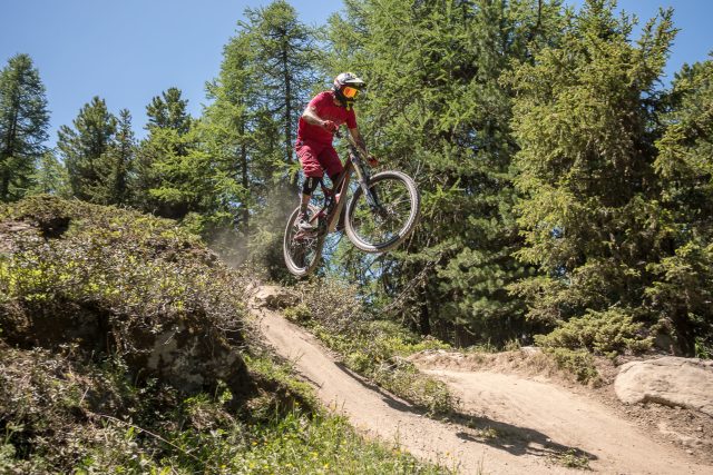 Corrado Herin in DH a Pila