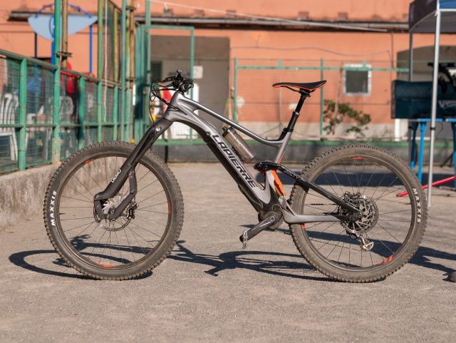 Trust Message montata sulla eBike Lapierre eZesty AM LTD Ultimate