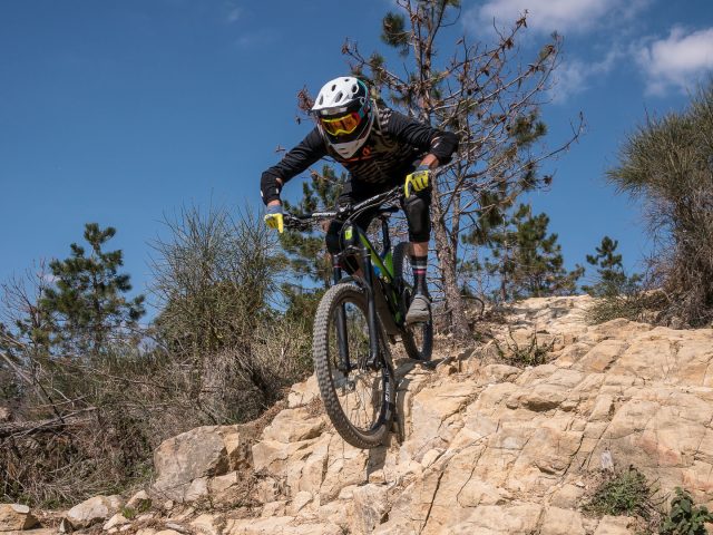 Geometria dell'avantreno su una MTB