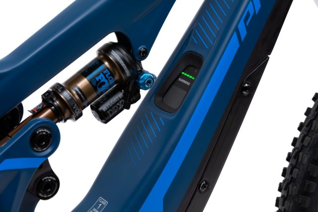 Pulsante d'accensione integrato nel down tube