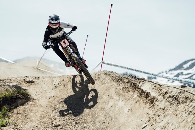 Marine Cabirou, una delle scorprese di questa World Cup DH 2019