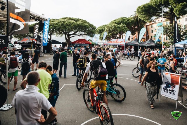 I paddock della Superenduro di Lerici