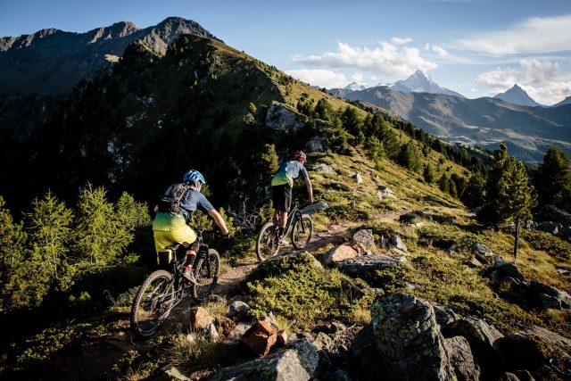 Anche sentieri naturali a Pila Bikeland