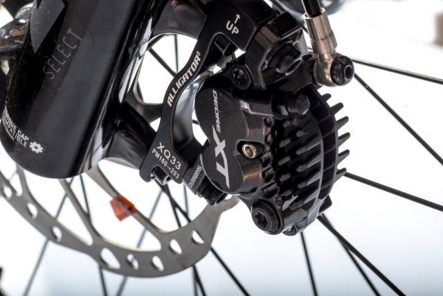 Freni a disco Shimano XT a quattro pistoncini