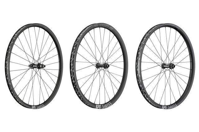 DT Swiss 1200 Spline: da sinistra a destra XRC da XC, XMC da trail biking, EXC per enduro