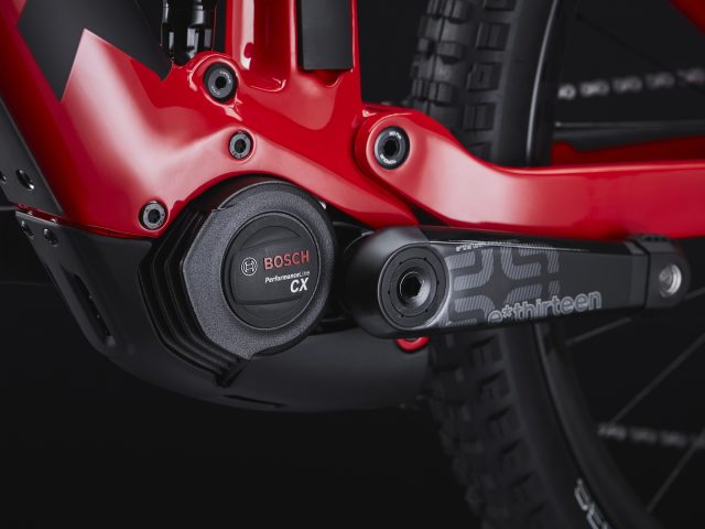 Motore Bosch Performance CX di ultima generazione sulle nuove eMTB di Trek Bikes
