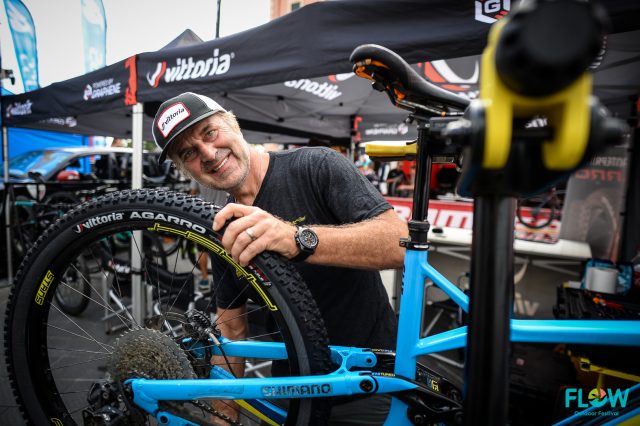 La leggenda della MTB Hans "Noway" Rey, testimonial e sviluppatore Vittoria