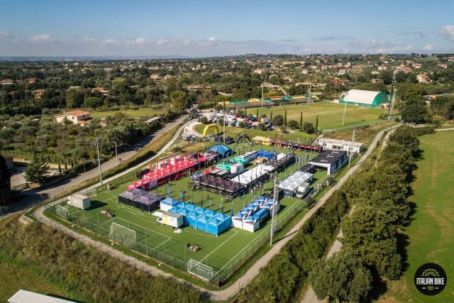 Il Centro Sportivo Pietro Garofoli di Formello, sede dell'Italian Bike Test