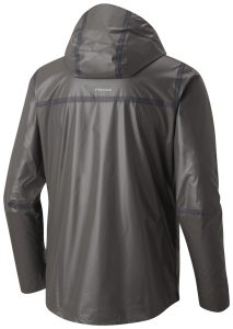 Le due facce posteriori della La La giacca Columbia OutDry Ex ECO Tech Shell