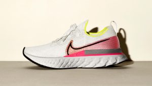 Il rocker della Nike React Infinity Run ricorda un po' un dondolo, ma non è esasperato, rendendola perfetta come daily shoes.