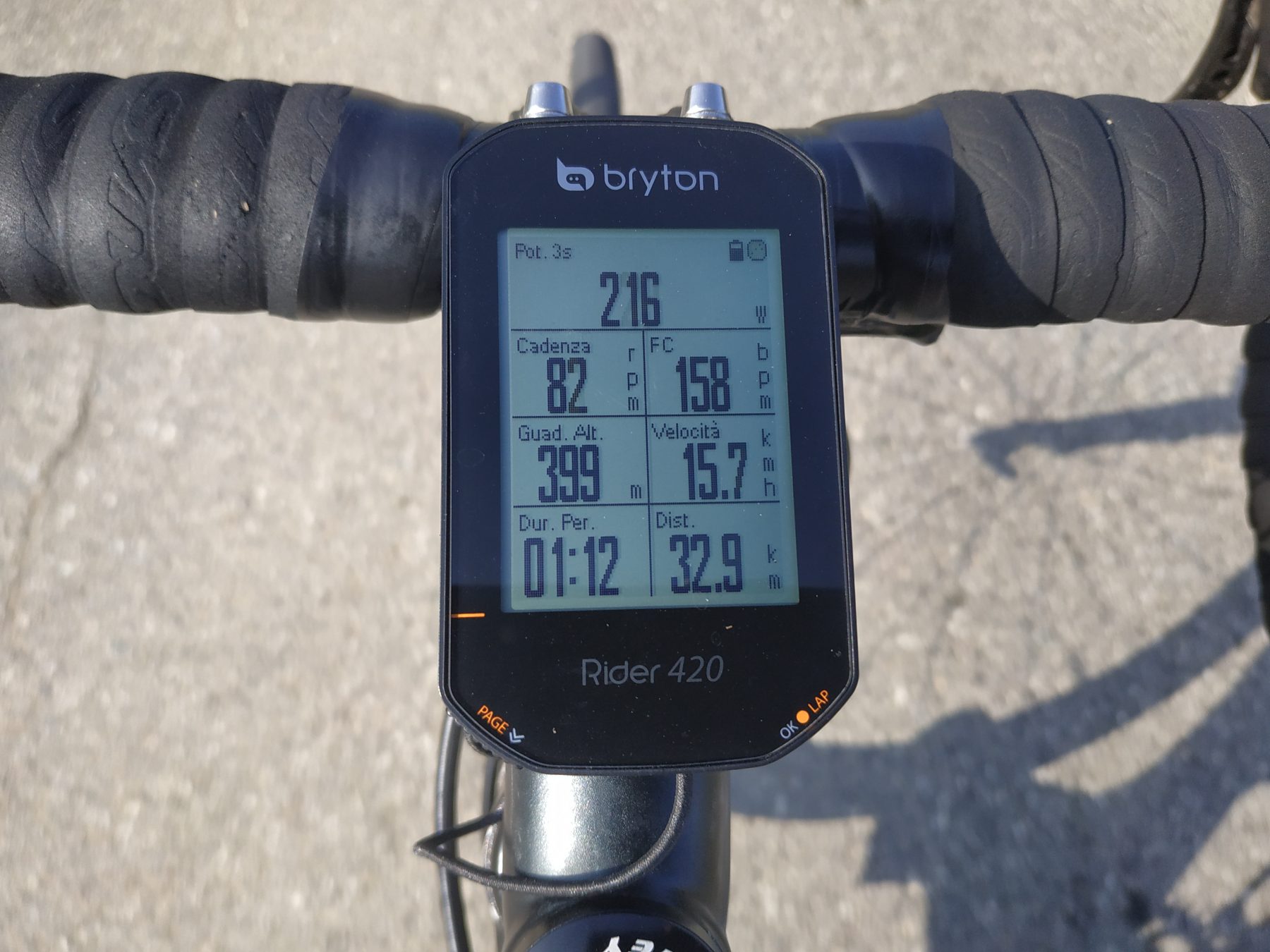 bryton rider 420t