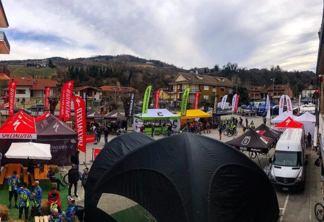 L'area test della serie e-Enduro