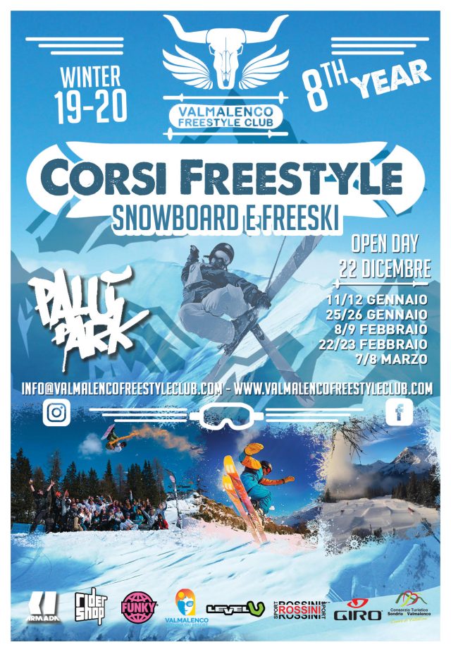 Iscrizioni ufficialmente aperte per la nuova stagione di corsi freestyle con Valmalenco Freestyle Club