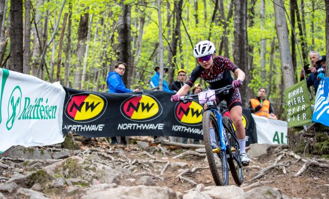 Sina Frei in azione a Nalles nel 2019 - foto: Michele Mondini