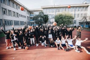 Studenti di una scuola superiore aderente alla NIKE X SCHOOL