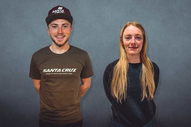 Erwin e Olesia Ronzon, ambassador di Santa Cruz Bicycles nel segmento enduro in Italia