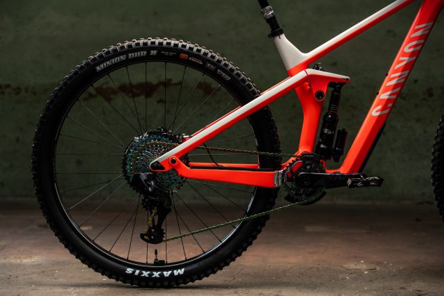 Il retrotreno della Strive CFR con l'esclusivo sistema Shapeshifter