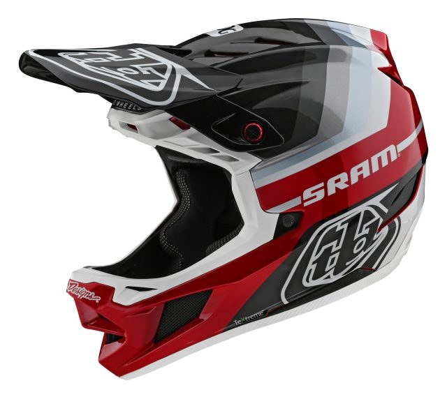 TLD D4 Carbon SRAM Black/Red