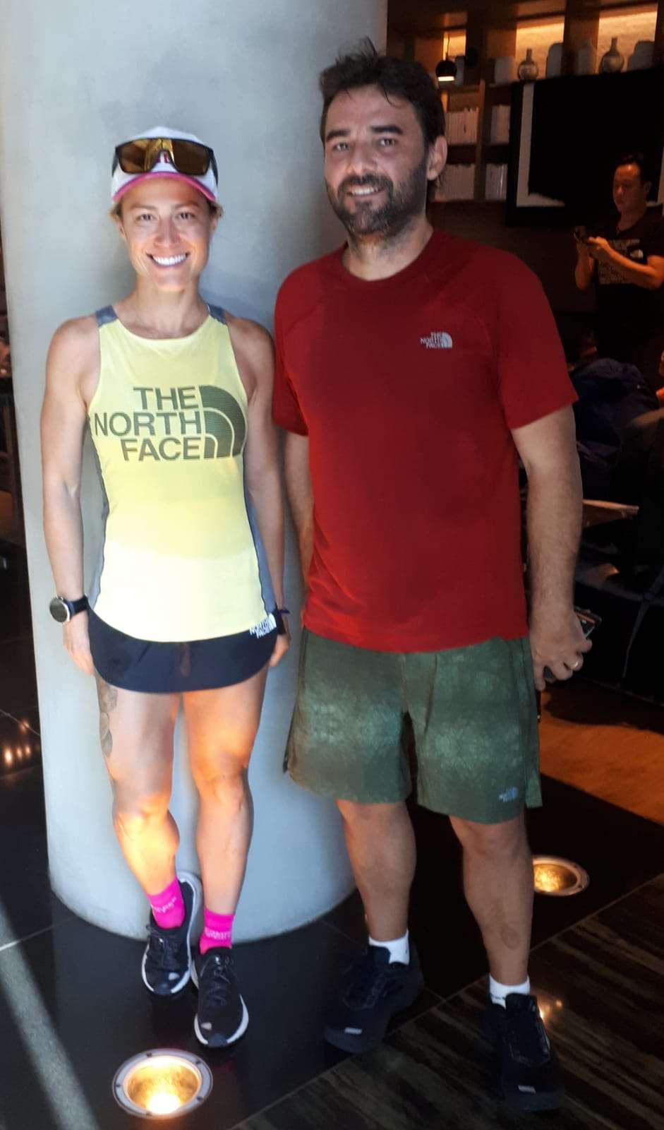 Fernanda Maciel, fortissima atleta The North Face, alla presentazione ufficiale di FUTURELIGHT a New York lo scorso febbraio con il nostro boss Johnny Caimi, autore di una splendida intervista apparsa su 4running