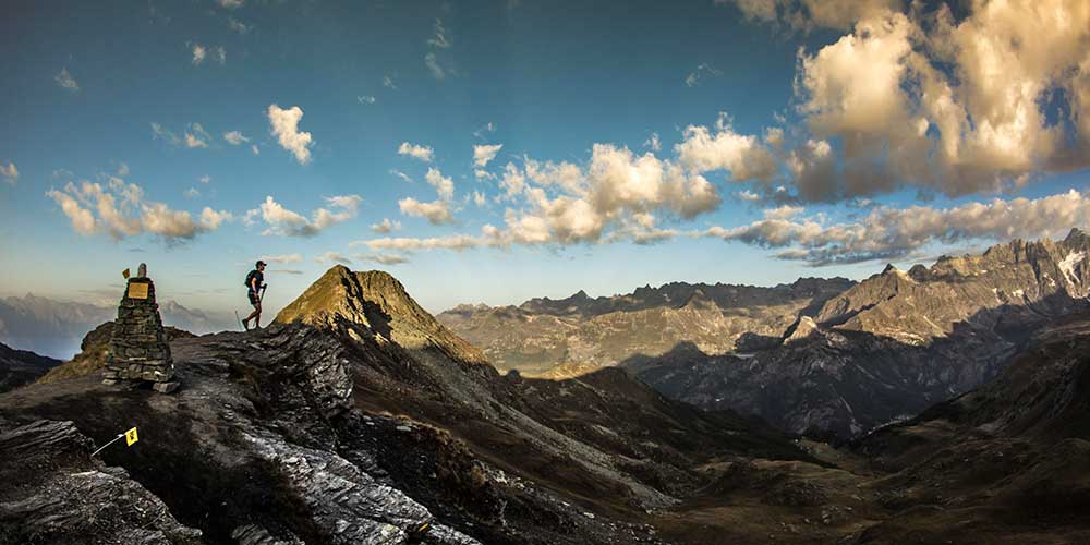 Un passaggio spettacolare a fil di cielo dell'edizione 2019 del Tor des Géants 