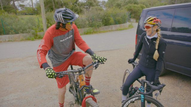 Rob meets Pauline Ferrand-Prévot