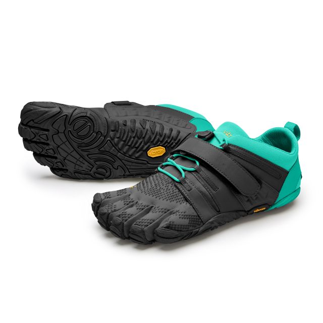 Le nuove Vibram V-Train 2.0 nella colorazione verde-nero