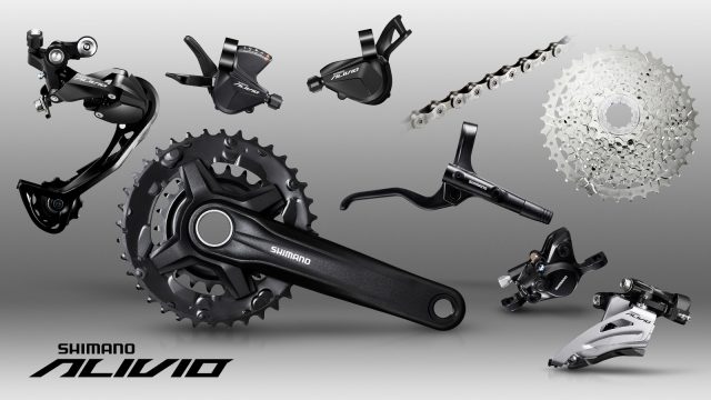 Gruppo Shimano Alivio 2x9v