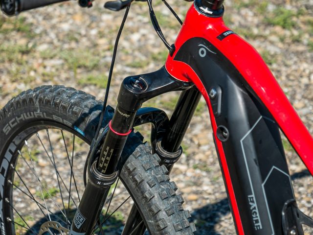 Brinke X5R+ Race test - forcella