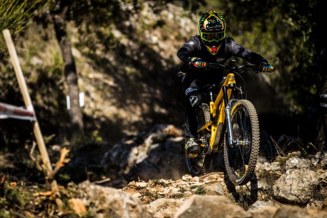Rock Shox Zeb - Sam Hill action