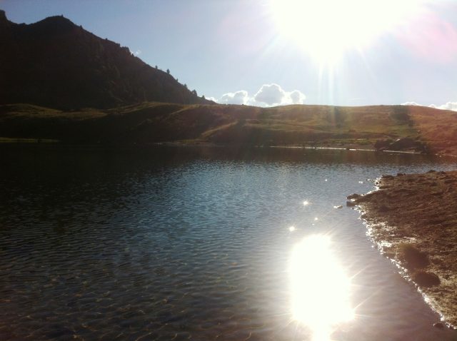 Il Lago di Chamolé, simbolo della Conca di Pila