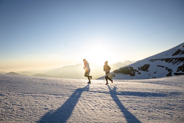La La Sportiva Jackal GTX è perfetta per correre anche su terreni innevati