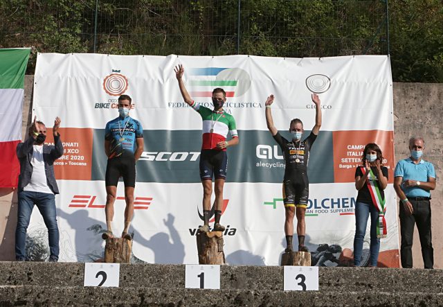 Campionato Italiano XCO 2020 - Podio Elite Men