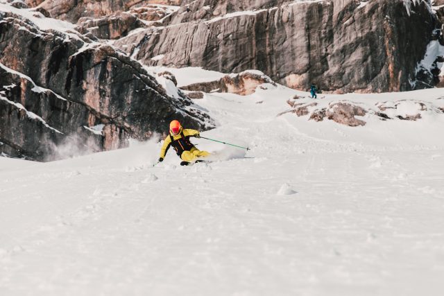 andrea cattarossi cortina freeride climb