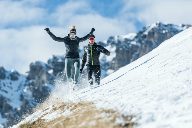 Martina Valmassoi e Namberger in piena azione