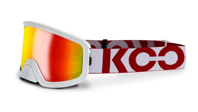 Koo Edge - white red mirror