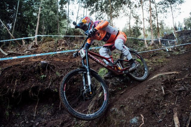 World Cup DH Lousa - Loic Bruni - gara
