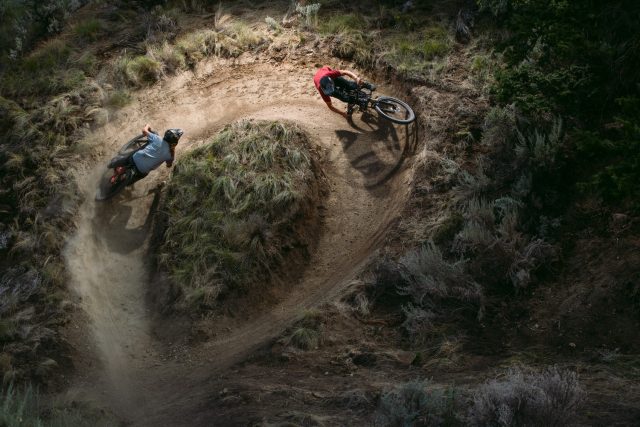 Sospensione MTB - action