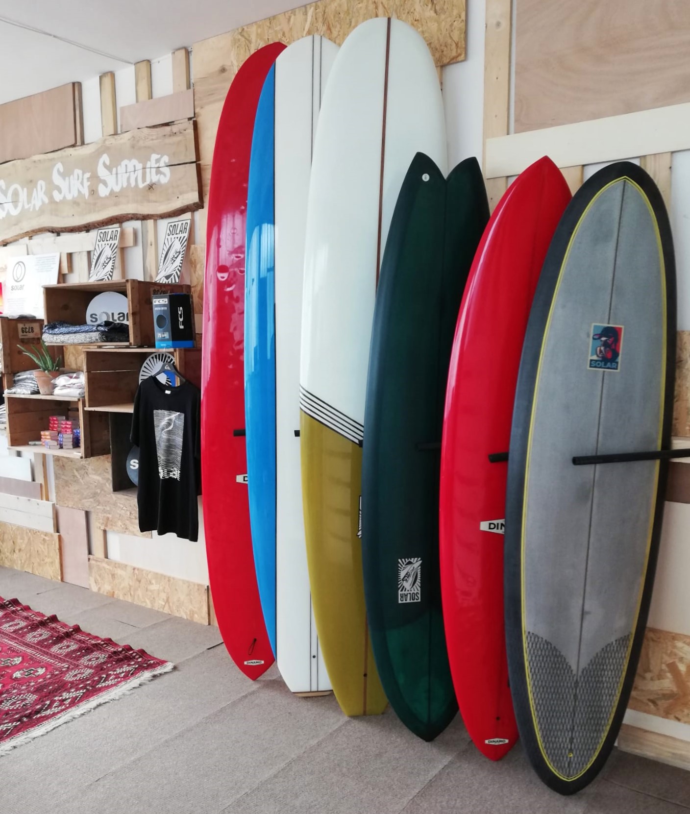 SOLAR SURF SUPPLIES, il nuovo showroom di Solar Surfboards 4ActionSport