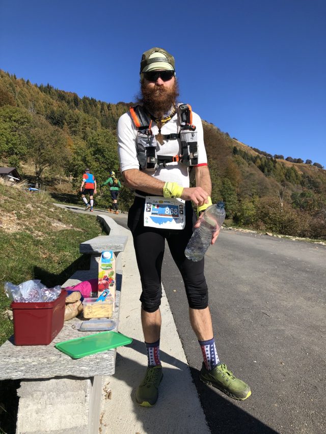 Altro ristoro per Federico e le sue ALTRA Superior 4.5