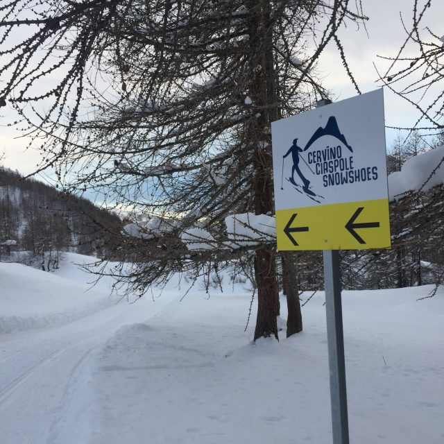 La segnaletica numerosa, oltre a definire i percorsi, mete ogni turista nelle condizioni di assoluta sicurezza