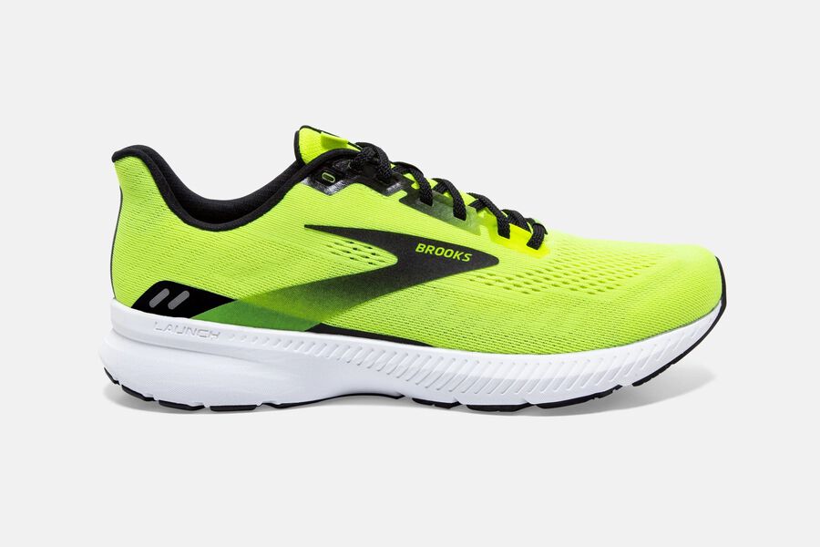 Brooks Launch 8 disponibile nella versione Neutral o Support con tecnologia GuideRails nella versione GTS Brooks Launch 8 disponibile nella versione Neutral o Support con tecnologia GuideRails nella versione GTS