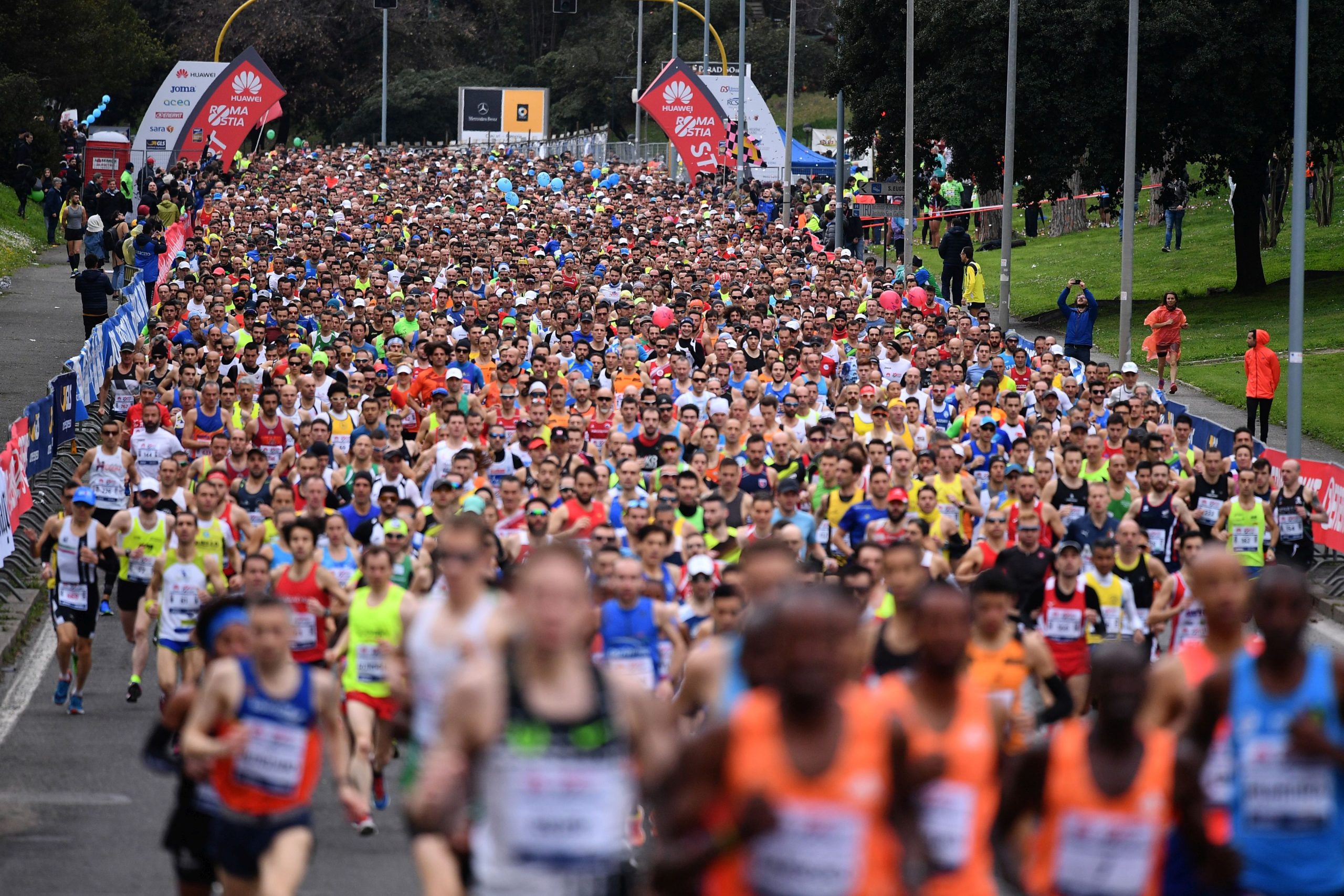 Nella foto di Alfredo Falcone / La Presse la 45esima edizione della RomaOstia Half Marathon che fa parte della ROMA VIRTUAL 2021 Nella foto di Alfredo Falcone / La Presse la 45esima edizione della RomaOstia Half Marathon che fa parte della ROMA VIRTUAL 2021