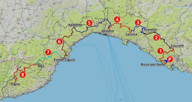 Alta Via Stage Race 2021 - Percorso