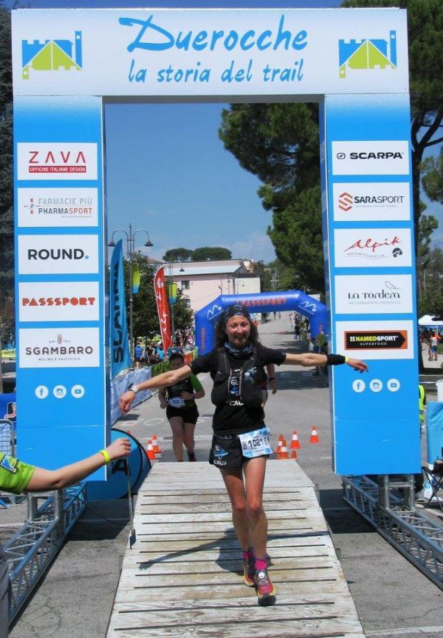 Duerocche: L'arrivo di Nicol Guidolin sulla 50 km