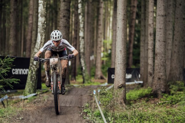 World Cup XC Nove Mesto - Loana Lecomte - gara